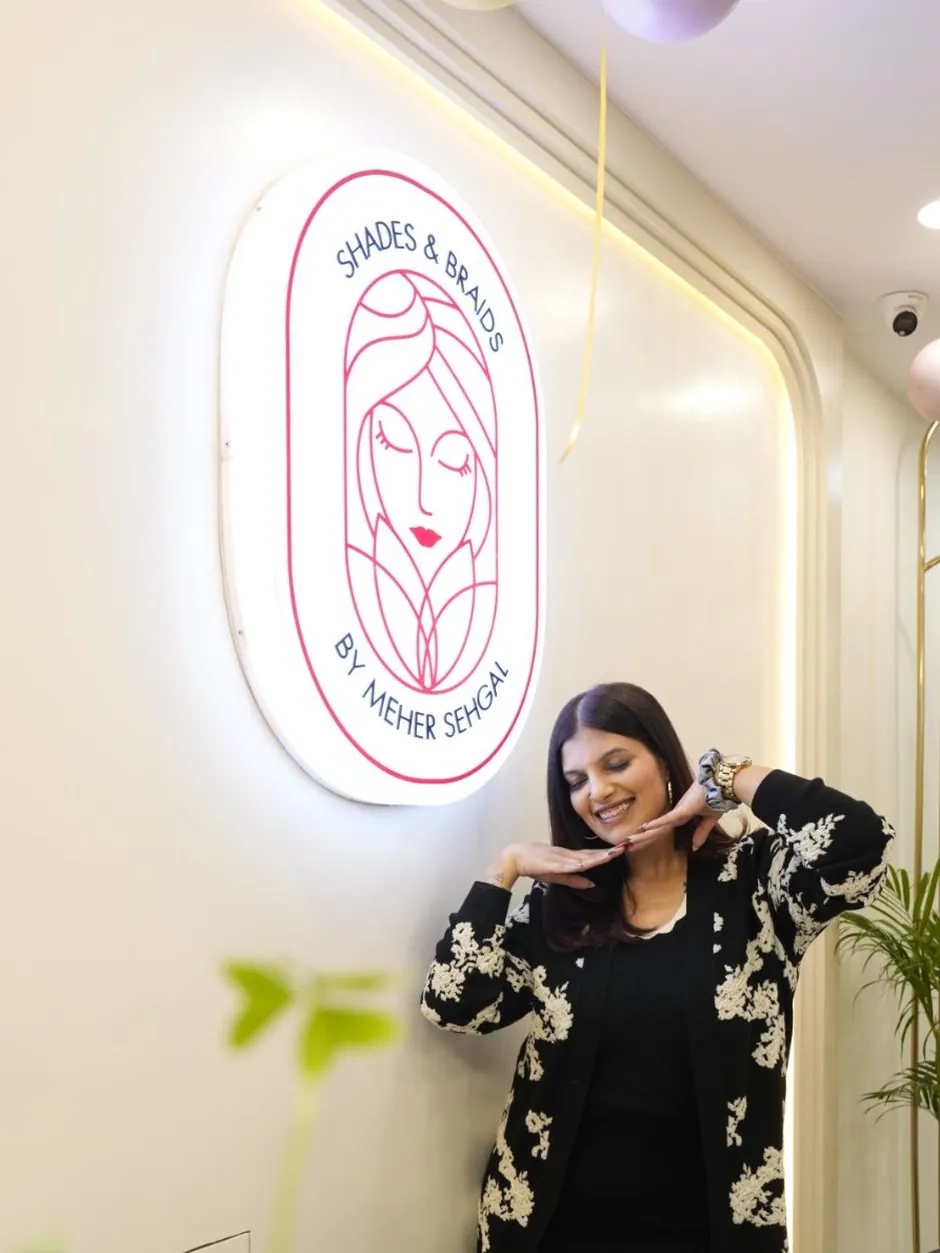 Meher Kaur Sehgal at the Shades and Braids reception